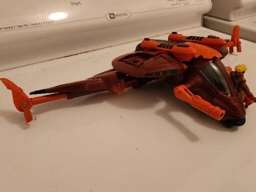 Exo Squad Thrax Neo Fighter Space E-Frame 1995 Playmates Vintage Toy Ship EXO - Picture 5 of 13