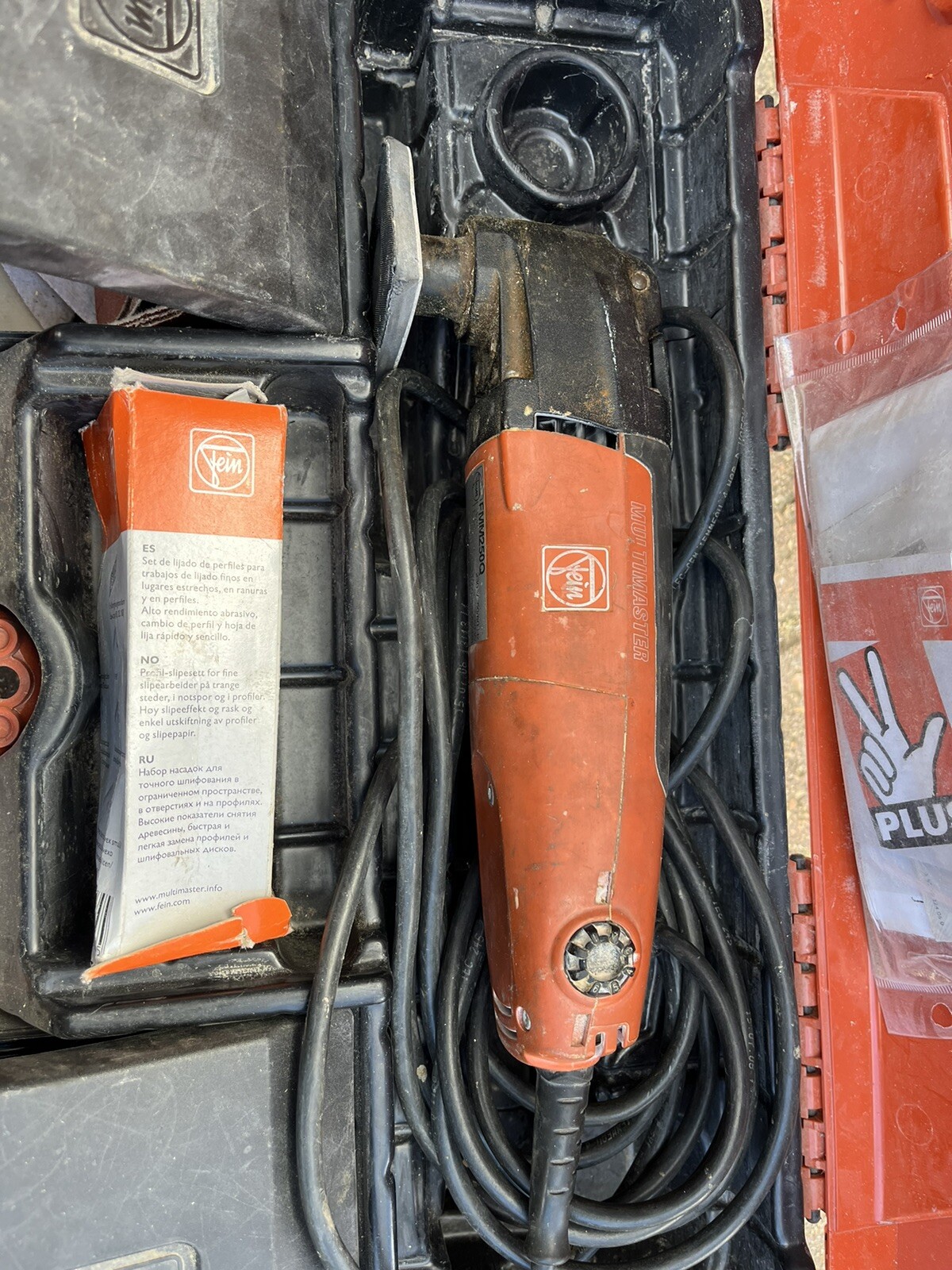 Fein FMM250Q MultiMaster Multi Tool 240V eBay