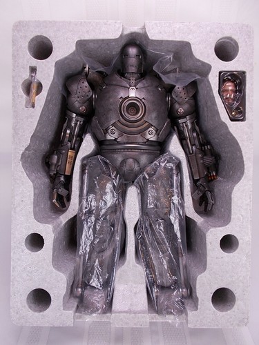 Hot Toys Iron Man 2 Iron Monger - HUGE! 1/6 Scale w/ Obadiah Stane MMS164 BEAST! - Picture 10 of 12