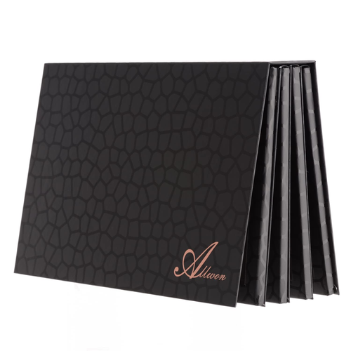 Allwon 4-Layer Book Shaped Magnetic Palette Large Empty Makeup Palette Storage B - Picture 8 of 12
