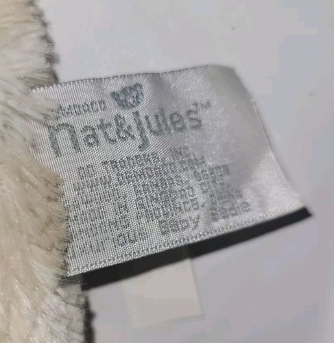 Demdaco Nate & Jules Giraffe Plush Lovey Security Blanket with Tag - Picture 3 of 7