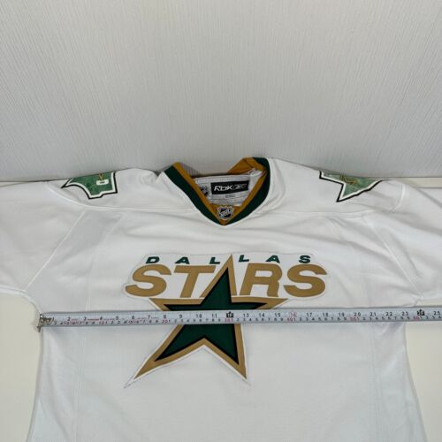 Reebok CCM Dallas Stars Ice Hockey NHL Jersey Mens Small Shirt White Embroidered - Picture 10 of 11
