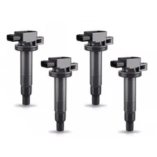 4PCS Ignition Coil OEM For Toyota Yaris Prius xA xB Echo 1.5L UF316 90919-02240