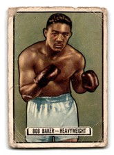1951 Topps Ringside #25 Bob Baker
