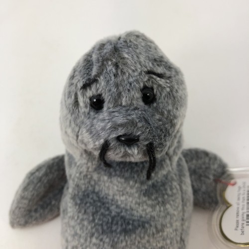 Slippery Seal Retired Ty Beanie Babies  DOB January 17, 1998 Hologram 1999 - Picture 11 of 11