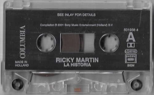 Ricky Martin – La Historia, Original Cassette, European Version - Picture 3 of 4