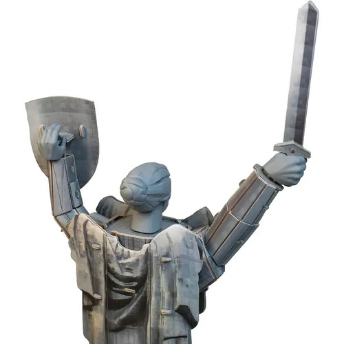 Puzzle 3D Madre Ucrania Monumento Patria con tecnología AR 52 cm - Imagen 6 de 12