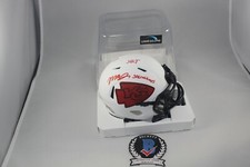 Mecole Hardman signed Kansas City Chiefs Lunar Eclipse Mini Helmet Beckett