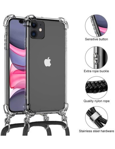 Handyhülle mit Band für iPhone 11 12 13 14 Pro Max Plus mit Kordel Handykette - Bild 52 von 74