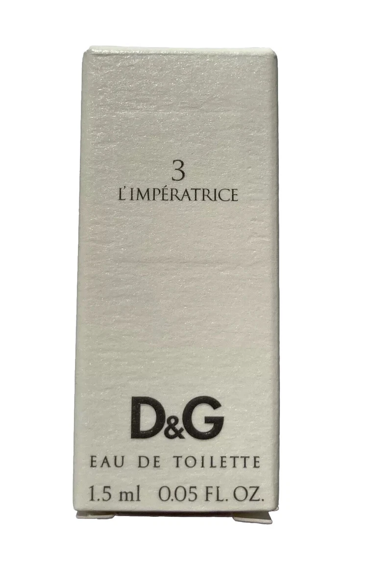 Dolce&Gabbana 喷雾3 L'IMPERATRICE 香水女| eBay