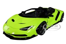 LAMBORGHINI CENTENARIO ROADSTER SOLID LIGHT GREEN 1/18 MODEL CAR AUTOART 79118