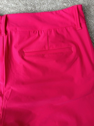 SPANX Women’s,HIBISCUS Pink ,SUNSHINE 6" INSEAM PULL ON STRETCH SHORTS SIZE L - 第 10/12 張圖片
