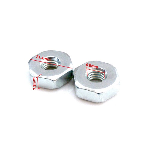 10x Tuercas de barra para STIHL MS171 MS170 MS181 MS180 MS240 M260 MS361 0000 955 0801 - Imagen 2 de 8