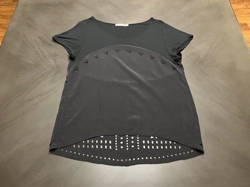 Townsen Top Seidenbluse klein schwarz - Bild 7 von 12