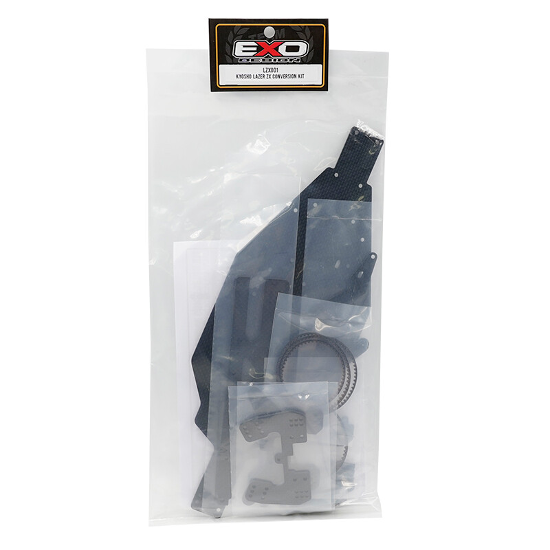 EXO Design Carbon Fiber ZX Conversion Kit For Kyosho 1/10 RC EXO Design Carbon Fiber ZX Conversion Kit For Kyosho 1/10 RC