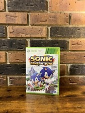 Sonic Generations (Microsoft Xbox 360) No Manual In Good Condition/ Tested!