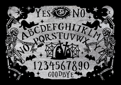 Ouija Board Tempered Glass Chopping Board - Picture 2 of 2