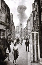 WW2 PICTURE PHOTO GERMAN V 1 FLYING BOMB LONDON 6698