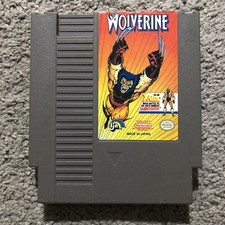1991 NES Wolverine Video Game Nintendo Xmen Marvel Cartridge Only