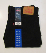 LEVIS 511 Stretch Slim Fit Black Denim Jeans NWT Sz 34 W 30 L Mens