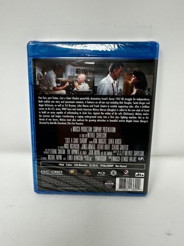 Cast a Giant Shadow (1966) Blu-ray 2014 Kino Lorber - BRAND NEW & SEALED. - Picture 2 of 3