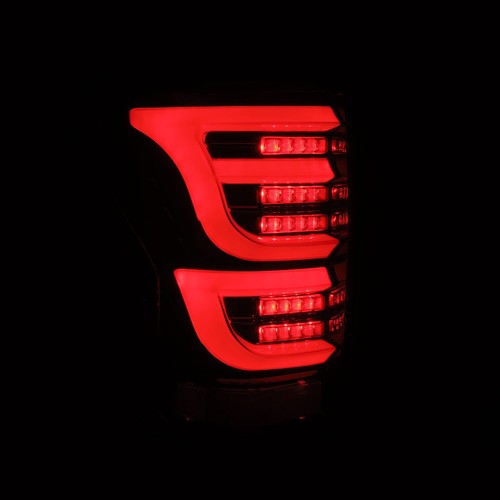 For 07-13 Toyota Tundra Alpha Black Luxx Sequential LED Tail Lights Lamps - Picture 9 of 17