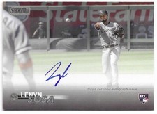 2023 Topps Stadium Club Auto Lenyn Sosa (#SCBA-LS) White Sox RC