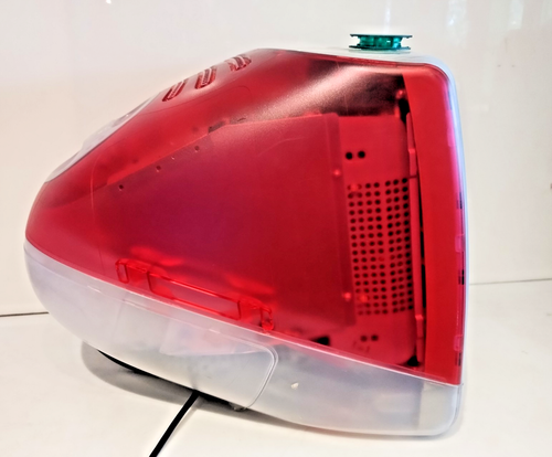 Apple iMac PowerPC G3 1998 Vintage Computer getestet funktioniert 6 Gig HD 32 mg RAM - Bild 4 von 11