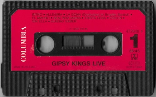 Gipsy Kings – Live, Original Cassette, Europe Version - Picture 3 of 6