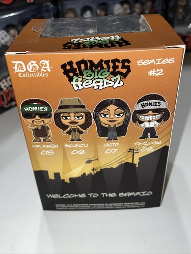 HOMIES BIG HEADZ 2 MR. RAZA FIGURE DAVID GONZALES ART NEW! - Picture 4 of 12