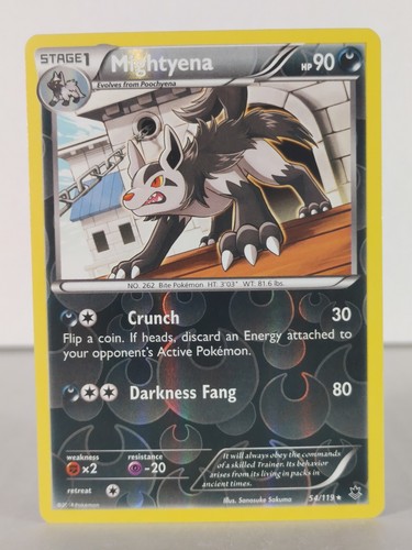 Mightyena - XY Phantom Forces - 54/119 - Juego de cartas coleccionables Pokémon - Raro - Imagen 3 de 26