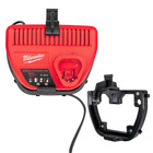 Wall Mount compatible with Milwaukee 12V Battery Charger C12C | 3D Printed