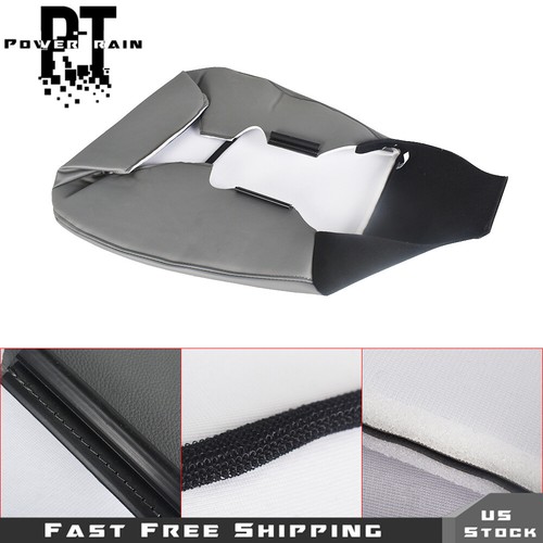 Left Driver Side Bottom Seat Cover Gray For Ford E250 E350 2002-2008 Cargo Van - Picture 9 of 9