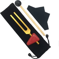 528Hz Weighted Tuning Fork Gold Sound Healing Meditation DNA Repair Instrument
