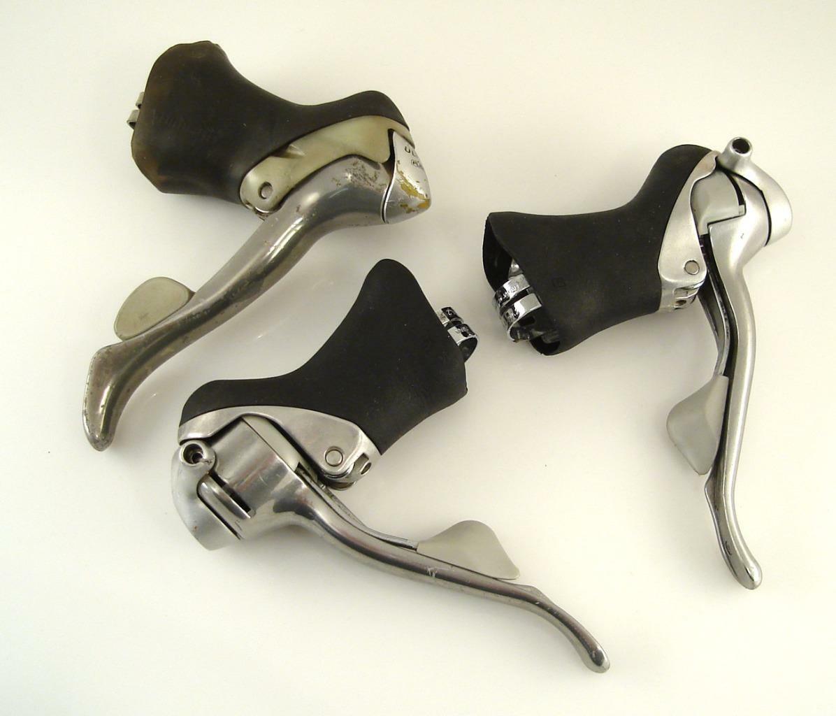 FOR PARTS 2 Shimano RX-100 8-speed STI ST-A550 SHIFTERS + 1