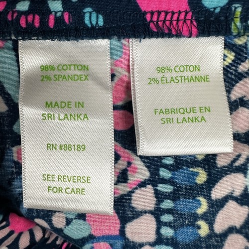 Lilly Pulitzer Ocean View Shorts in Glow Flow Women’s Size XXS Extra Extra Small - Picture 6 of 8