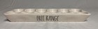 Rae Dunn Artisan Collection FREE RANGE Dozen egg holder twelve ~ New