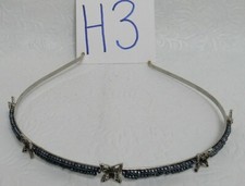 Butterfly Metal Headband with Beads New