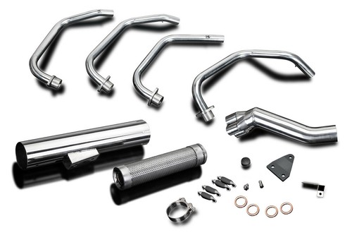 Full 4-1 Exhaust System Cafe Racer Muffler Stainless Suzuki GS1100GL 82 83 - Picture 2 of 2