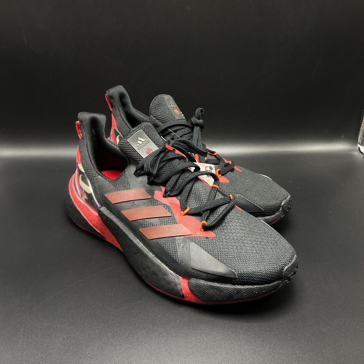 ADIDAS トゥルストレンクス ヨカタイツ HR4509L BLACK Adidas Men's Boost Chinese New Year Black Red Shoes