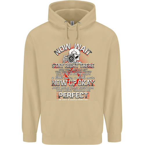 Photography Now Wait Photographer Funny Mens 80% Cotton Hoodie - Picture 69 of 108