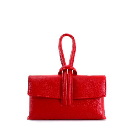 Bolso bandolera de cuero para mujer con cierre de bucle VPN16 - Imagen 11 de 29