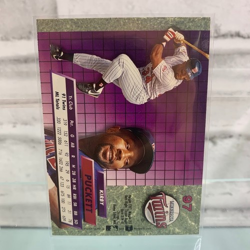 1992 Fleer Ultra Baseball Kirby Puckett #97 9 Card Lot - Picture 3 of 3