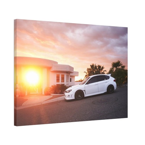 Subaru WRX STI High Resolution Museum Quality Horizontal Canvas Print #007 - Picture 4 of 10