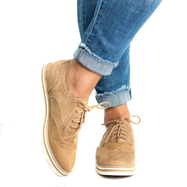 Lace up flat deals pumps