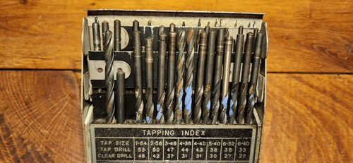 Vintage General Hardware MFG Co No 41 Drill Case With 3 Tiers, Made in USA - Picture 6 of 10