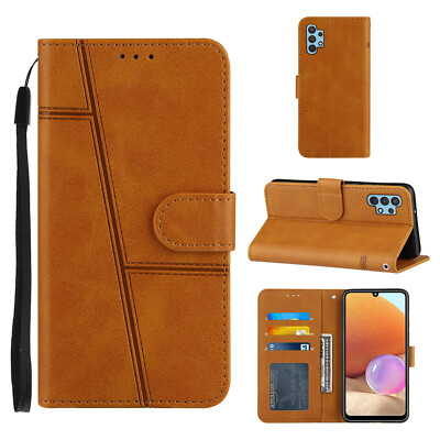 Suede Leather Phone Case Cover for Samsung Galaxy A32 A42 A52 A72 5G A12