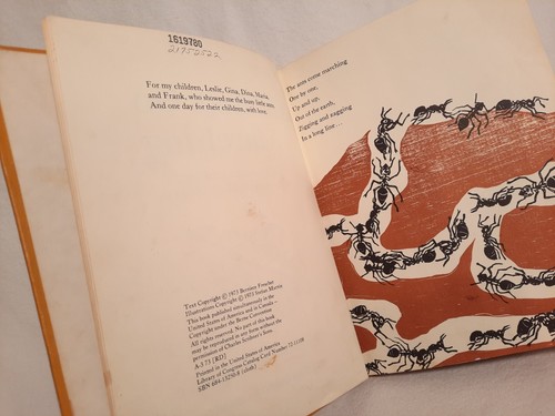 RARE Vintage Childrens Book, The Ants Go Marching, 1973 by Berniece Freschet - Picture 3 of 5