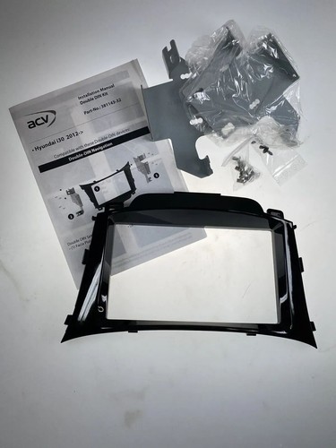 ACV radio panel for Hyundai I30 Built from 2012 *klavierlack* NEW 381143-32 - Picture 3 of 5