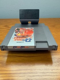 Cartucho de juego Nintendo NES Konami Double Dribble con instrucciones de caja de funda RARO